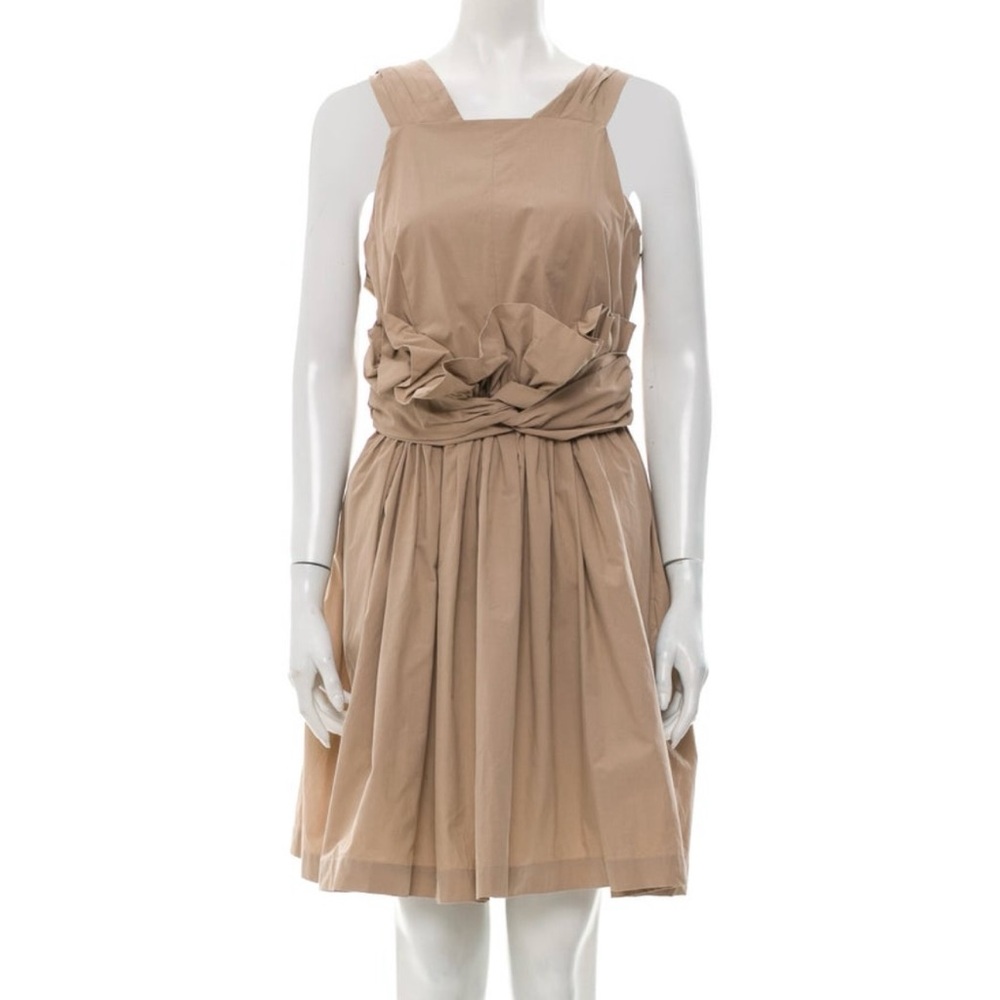 MSGM pleated a-line dress size small